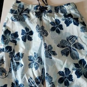 2 Pairs of Aéropostale Hawaiian Swim Trunks